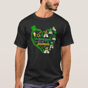 Gnome St Patrick's Day Shenanigans with My Gnomies T-shirt