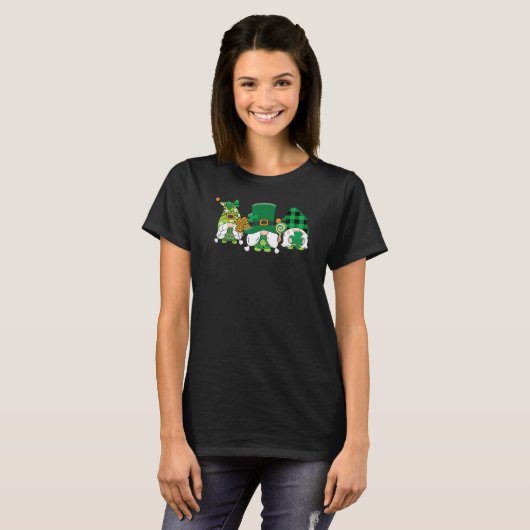 Gnome St Patricks Day T-shirt (Voorkant volledig)
