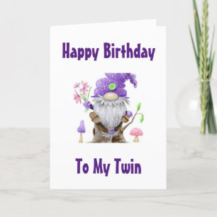 GNOME STIJL OP MIJN "TWIN"-KAART KAART
