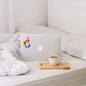 Gnome & Sunflower sticker