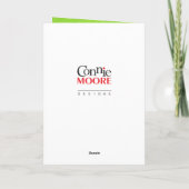 Gnome sur carte blanche verte (Dos)