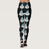 Gnome Taurus Astrologie Signal Ange Leggings (Dos)