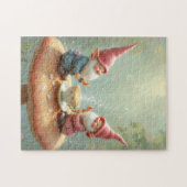 gnome tea party legpuzzel (Horizontaal)