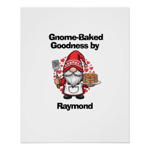 Gnome thuis ontwerp perfect poster