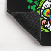 Gnome Tie Dye Shamrock Clover St. Patrick's Dag Hi Muismat (Hoek)
