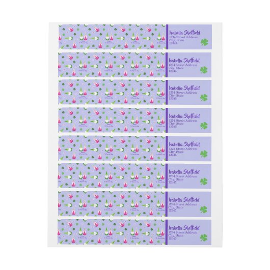 Gnome Toss St. Patrick's Day (Vel)