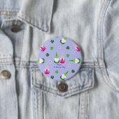 Gnome Toss St. Patrick's Day Ronde Button 7,6 Cm (In situ)
