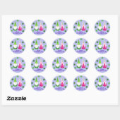 Gnome Toss St. Patrick's Day Ronde Sticker (Vel)
