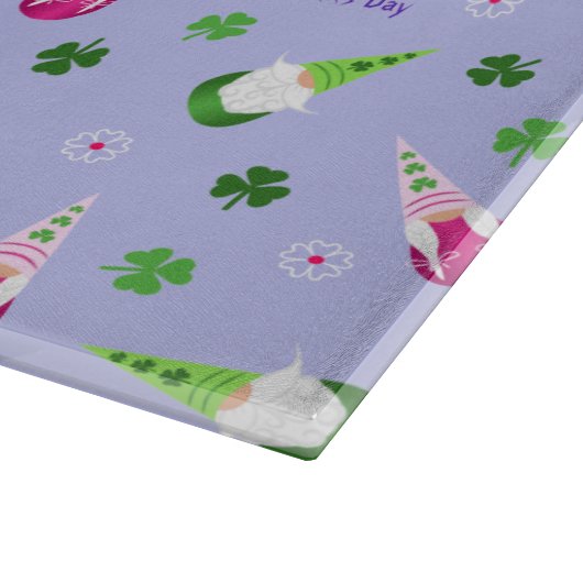 Gnome Toss St. Patrick's Day Snijplank (Hoek)