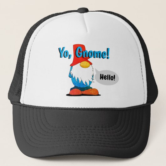 Gnome Trucker hat Pet (Voorkant)
