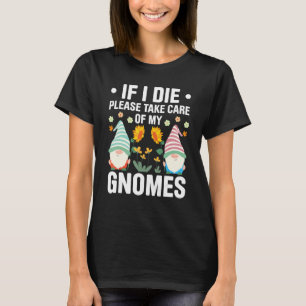 Gnome Tuinieren Voor Gnome Tuinier Gnomes Verslaaf T-shirt