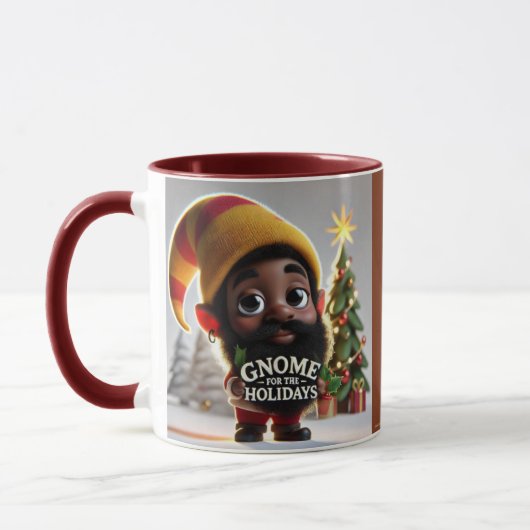 GNOME VOOR DE FEESTDAGEN 2024-4-Brown Coffee Mok (Links)