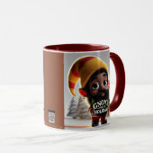 GNOME VOOR DE FEESTDAGEN 2024-4-Brown Coffee Mok (Voorkant rechts)