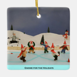 Gnome voor de Feestdagen Christmas Ornament