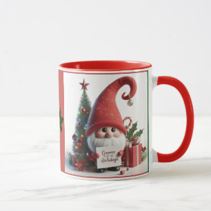 Gnome voor de Feestdagen Red Holy 1 Mok
