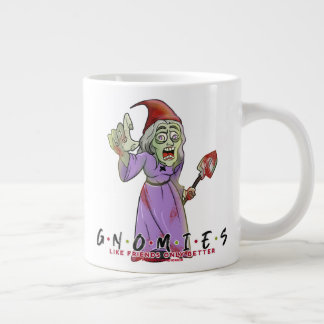 Gnome Vrienden Heks Zombie Extra Grote Beker