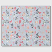 Gnome Wedding Cadeaupapier (Vlak)