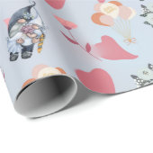 Gnome Wedding Cadeaupapier (Rol Hoek)