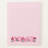 Gnome Whimsical dans les Coeurs et Fleurs de la Co (Dos)