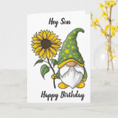 GNOME WIST ZO'N 40e MAKELDAG. Kaart (Gele Bloem)