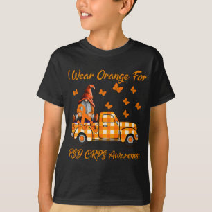 Gnomen die ik Oranje voor RSD CRPS-bewustzijn heb T-shirt
