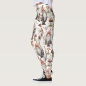 Gnomen en paddenstoelen Leggings - Schattige (Links)