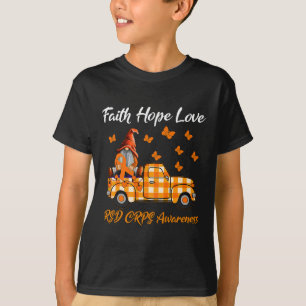 Gnomen Faith Hope Love RSD Crops Awareness T-shirt