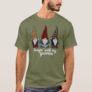 Gnomen Hangin met My Gnomies Holiday T-Shirt