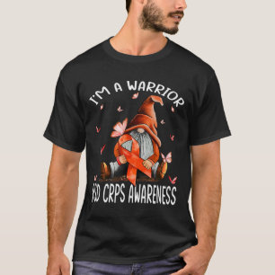Gnomen Ik ben een krijger RSD CRPS Awareness Butte T-shirt