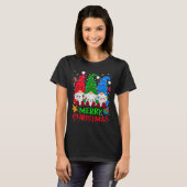 Gnomen Merry Christmas Matching T-shirt (Voorkant volledig)