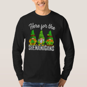 gnomen the Irish St Patricks Day hier voor de shen T-shirt