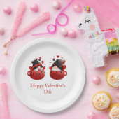 Gnomen Valentijnsdag Personalized Papieren Bordje (Feest)