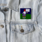 Gnomen voor Barack Obama Square Button (In situ)