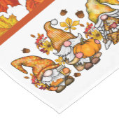 Gnomen voor Thanksgiving Korte Tafelloper (Hoek)