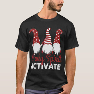 Gnomen XMAS Holy Spirit Activeren - Grappig Christ T-shirt