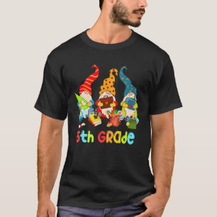 Gnomes 5e klas, eerste dag leraar terug naar SC T-shirt