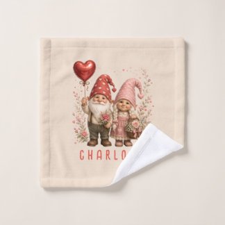 Gnomes de la Saint-Valentin personnalisés floraux
