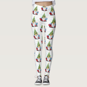 Gnomes de Noël avec Leggings Cadeaux
