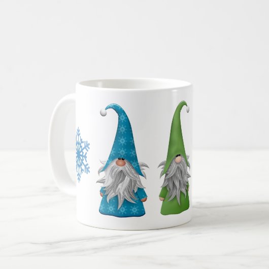 Gnomes d'hiver Mug (Devant gauche)