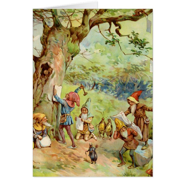 Gnomes, elfes et fées dans la Forêt Magique (Devant)