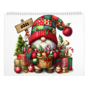 Gnomes en Casquette Calendrier 2025