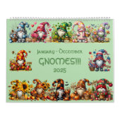 Gnomes en Casquette Calendrier 2025 (Protection)