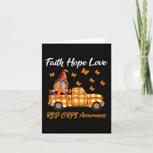 Gnomes Faith Hope Love RSD CRPS Awareness Kaart
