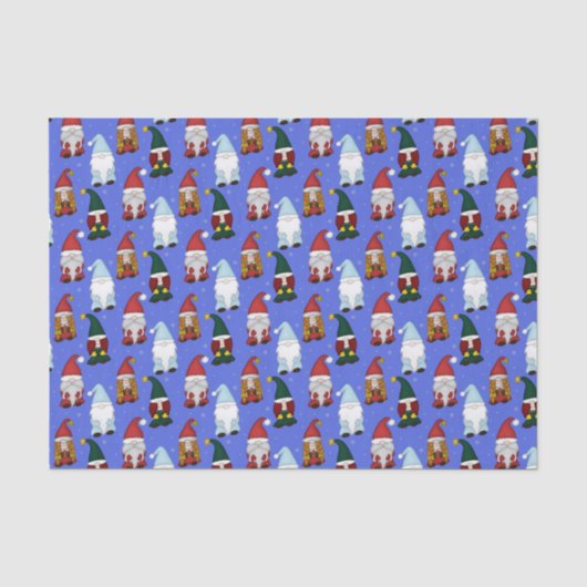 Gnomes frigorifiés (petits) papier de soie (Recto)