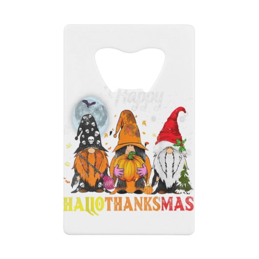Gnomes Hallothanksmas Halloween Thanksgiving (Devant)