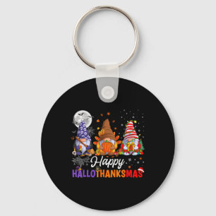 Gnomes Halloween Thanksgiving Happy Hall Sleutelhanger