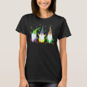 Gnomes Jester Hat Happy Mardi Gras Day T-shirt (Voorkant)
