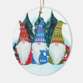 Gnomes Keramisch Ornament (Links)