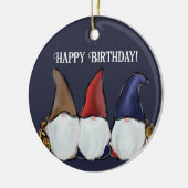 GNOMES KERAMISCH ORNAMENT (Links)