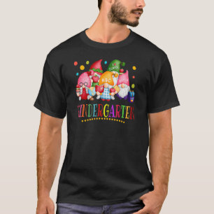 Gnomes Kindergarten Team Back To School First Day T-shirt